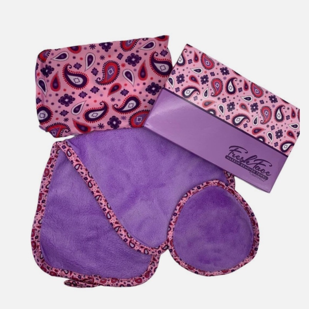 🌟Full size makeup remover cloth set 🔸